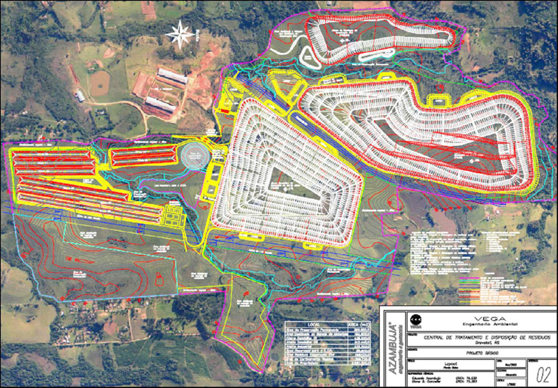 Concepção de Aterro de Res. Sólidos Metropolitano